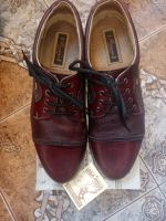 Лот: 18951626. Фото: 2. Элитные бордовые мужские туфли... Мужская обувь