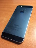 Лот: 6455477. Фото: 2. Apple iPhone 5 Black 16Gb. Смартфоны, связь, навигация