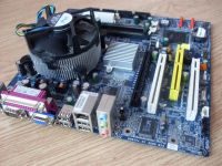 Лот: 769970. Фото: 2. Мать Gigabyte GA-8I915-GL + Intel... Комплектующие