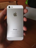 Лот: 5578775. Фото: 2. iPhone 5 16gb белый. Смартфоны, связь, навигация