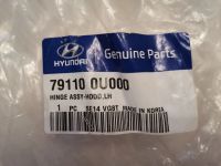 Лот: 19833243. Фото: 2. Петли капота Hyundai Solaris Оригинал. Автозапчасти