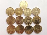 Лот: 4134280. Фото: 2. Индия набор памятных монет 5 рупий. Монеты