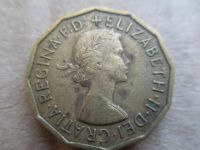 Лот: 16017786. Фото: 2. Великобритания 3 пенса 1954. Монеты