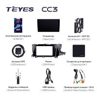 Лот: 21426975. Фото: 2. Штатная магнитола Teyes CC3 6... Автозвук