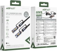 Лот: 25789853. Фото: 5. Кабель ACEFAST J4 Multi-Function...