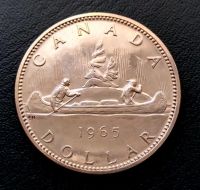 Лот: 10336450. Фото: 3. Монета 1 Канадский доллар. Серебро... Коллекционирование, моделизм