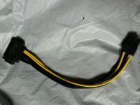 Лот: 9865193. Фото: 2. Переходник для видеокарты 6 pin... Комплектующие