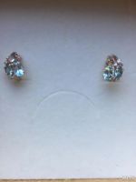 Лот: 8702138. Фото: 3. Серьги золотые. Серьги с бриллиантами... Красноярск