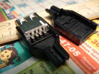Лот: 9057146. Фото: 3. Разъём (гнездо) USB с корпусом... Красноярск