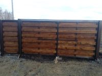 Лот: 11521325. Фото: 4. Ворота на металлическом каркасе... Красноярск