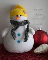 Лот: 7175807. Фото: 2. Снеговичок. Ручная работа