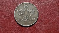 Лот: 9855577. Фото: 2. Швеция 5 эре 1945г. Монеты