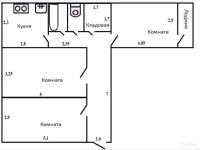 Лот: 17706143. Фото: 2. Продам 3 комнатную квартиру. Продажа
