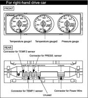 Лот: 10246044. Фото: 7. Датчики Defi 1din (Made in Japan...