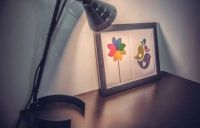 Лот: 5270573. Фото: 3. IKEA Лампа черная настольная офисная... Строительство и ремонт