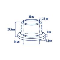Лот: 21781695. Фото: 5. Горловина с крышкой резьбовой...