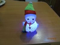 Лот: 8742771. Фото: 4. Снеговик разноцветный :) Светодиодный... Красноярск