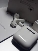 Лот: 25788023. Фото: 4. Airpods 2 б/у оригинал с коробкой. Красноярск