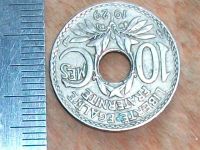 Лот: 11956150. Фото: 4. Монета 10 сантим Франция 1929... Красноярск