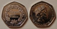 Лот: 17842572. Фото: 4. Новинка UNC Гибралтар 50 пенсов... Красноярск