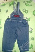 Лот: 463276. Фото: 3. джинсовый комбинезон для крохи... Дети растут
