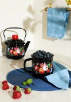 Лот: 22878980. Фото: 6. Кружка эмалированная &quot;Жостовские...
