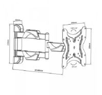 Лот: 11027106. Фото: 2. Кронштейн для LCD/LED тв 15"-43... Аксессуары