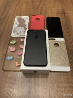 Лот: 13158354. Фото: 4. iPhone 7+, 128gb, jet Black