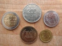Лот: 3673118. Фото: 2. Колумбия набор из 5 монет 1989-2011... Монеты