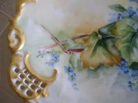 Лот: 10177776. Фото: 2. тарелка " Незабудки",Австрия,1900-20гг... Антиквариат