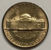 Лот: 16919159. Фото: 2. Монета 5 центов США 1950 год. Монеты