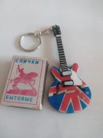 Лот: 21730832. Фото: 2. Миниатюрная гитара-брелок Union... Сувениры