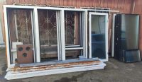 Лот: 19325507. Фото: 2. Окна - Рамы алюминиевые б/у со... Двери, окна, фурнитура