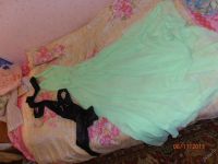 Лот: 3389108. Фото: 2. очень красивое салатовое платье... Женская одежда