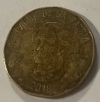 Лот: 20046203. Фото: 2. Dominican Republic 1 peso. Монеты