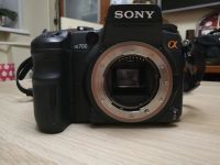 Лот: 10790520. Фото: 2. Фотокамера Sony A700 + чехол. Фотокамеры