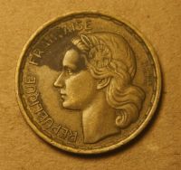 Лот: 9124006. Фото: 2. Франция 20 франков 1950 (370). Монеты