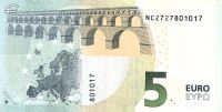 Лот: 24997677. Фото: 2. 5 евро 2013 год. Австрия . Кристин... Банкноты