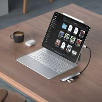 Лот: 24980300. Фото: 10. USB-хаб Satechi 6-в-1 USB-C Slim...