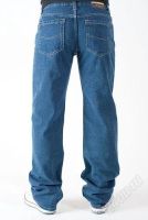 Лот: 970544. Фото: 2. Обычные мужские джинсы - размер... Мужская одежда