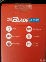 Лот: 10175502. Фото: 3. Телефон ZTE Blade L5plus. Красноярск