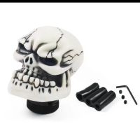 Лот: 25537848. Фото: 2. Насадка на КПП Череп белый. Автохимия, масла, тюнинг