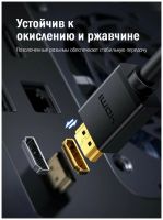 Лот: 25529947. Фото: 4. Кабель UGREEN HD106 (10137) HDMI... Красноярск