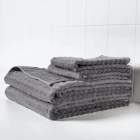 Лот: 12593478. Фото: 4. Полотенце, 30Х50, Серый. Красноярск