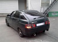 Лот: 6080304. Фото: 2. Задний бампер "RS" ВАЗ 2112. Автохимия, масла, тюнинг