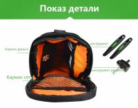 Лот: 16011675. Фото: 3. Велосипедная сумка под седло Rockbros. Спортивные товары