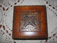 Лот: 11593136. Фото: 4. Антикварная шкатулка дерево ручная... Красноярск