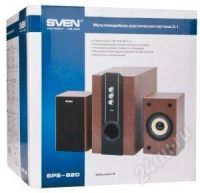 Лот: 2908323. Фото: 3. Колонки 2.1 Sven SPS-820 новые. Компьютеры, оргтехника, канцтовары