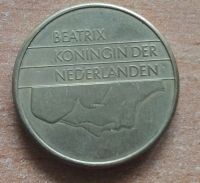 Лот: 18873357. Фото: 2. Нидерланды. 5 гульденов 1989 г... Монеты