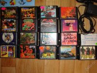 Лот: 1215674. Фото: 2. 2 приставки sega и 18 картриджей. Игровые приставки, консоли, видеоигры